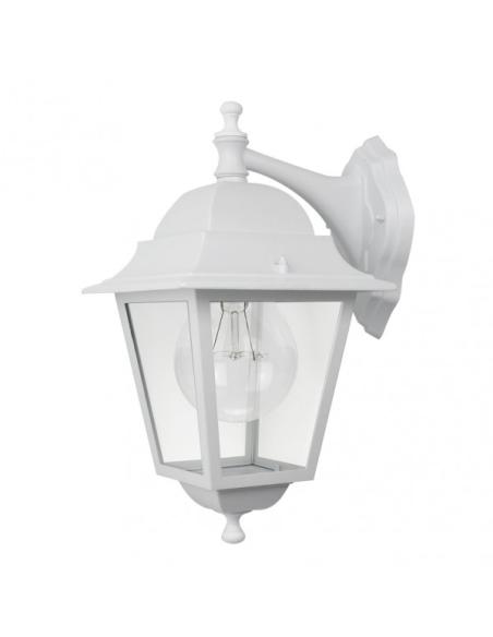 Aplique Exterior Aluminio Spica 1xe27 Blanco Ip44  42x28x21,5 Cm