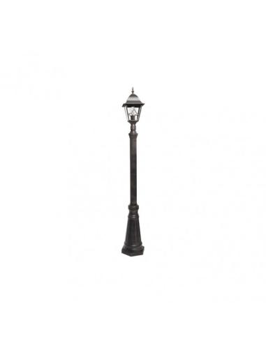 Farola Exterior Aluminio Bootes 1xe27 Marron Ip44  220x18x18 Cm