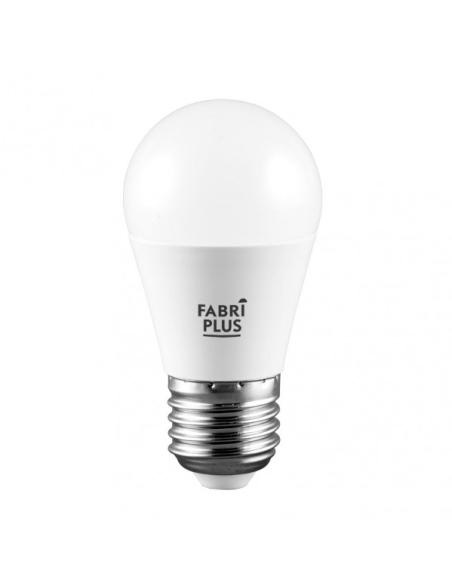 Bombilla Esferica 9w 3000k Fabriplus E27 810lm  8,7x4,5x4,5 Cm