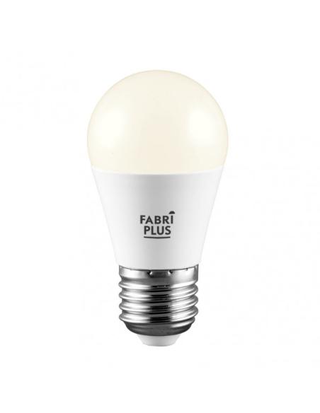 Bombilla Esferica 9w 4000k Fabriplus E27 810lm  8,7x4,5x4,5 Cm