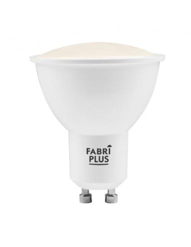 Bombilla Gu10 Dicroica 7w 4000k Fabriplus 630lm 5,8x4,9x4,9 Cm