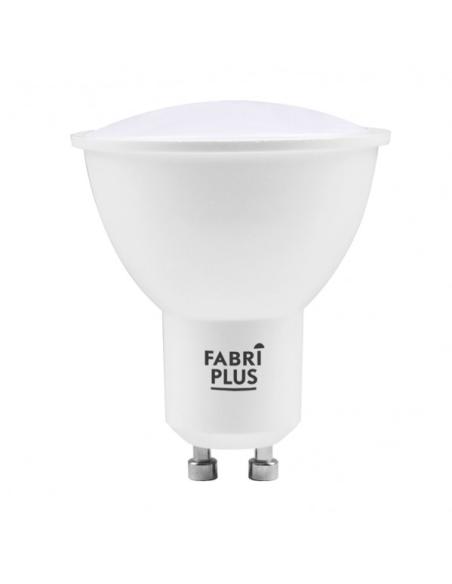 Bombilla Gu10 Dicroica 7w 6000k Fabriplus 630lm 5,8x4,9x4,9 Cm