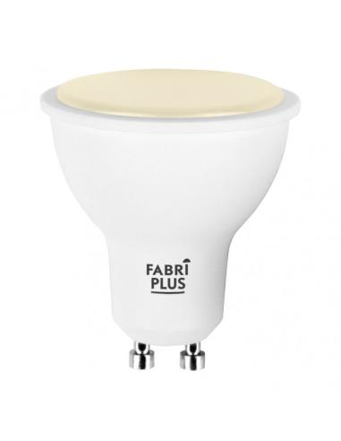 Bombilla Gu10 Dicroica 9w 3000k Fabriplus 810lm  5,8x4,9x4,9 Cm