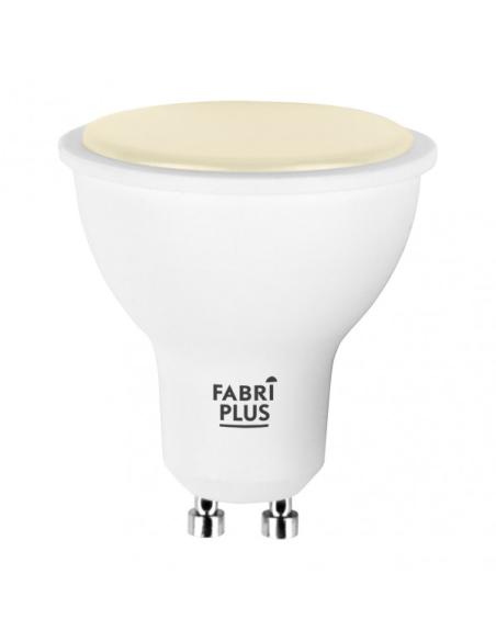 Bombilla Gu10 Dicroica 9w 3000k Fabriplus 810lm  5,8x4,9x4,9 Cm