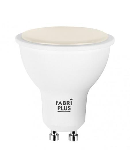 Bombilla Gu10 Dicroica 9w 4000k Fabriplus 810lm  5,8x4,9x4,9 Cm