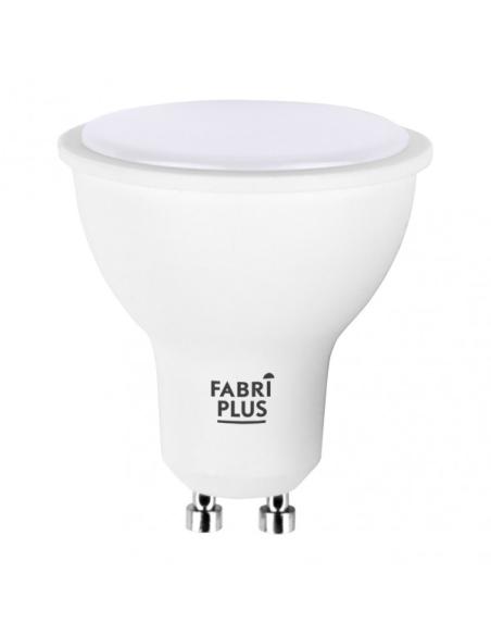 Bombilla Gu10 Dicroica 9w 6000k Fabriplus 810lm  5,8x4,9x4,9 Cm