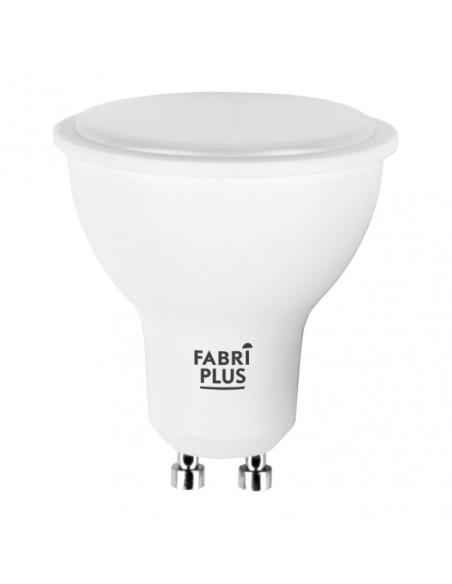 Bombilla Gu10 Dicroica 9w 6000k Fabriplus 810lm  5,8x4,9x4,9 Cm