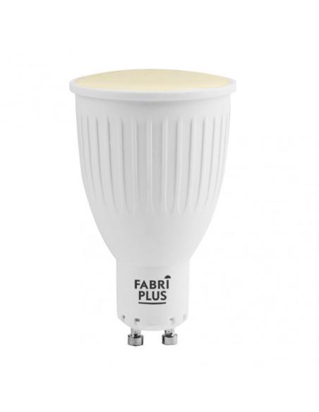 Bombilla Gu10 Dicroica 11w 3000k Fabriplus 990lm  8,4x4,8x4,8 Cm