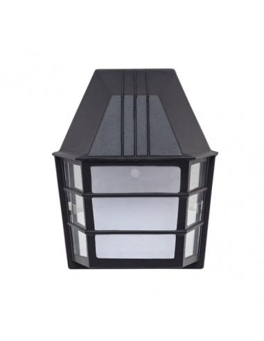 Aplique Exterior Aluminio Acrux 1xe27 Negro Ip23  24x20x11,5 Cm