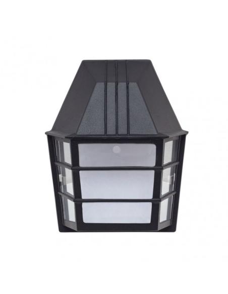 Aplique Exterior Aluminio Acrux 1xe27 Negro Ip23  24x20x11,5 Cm