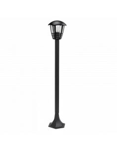 Farola Exterior Aluminio Alnilan 1xe27 Negro Ip446 94x18x18 Cm