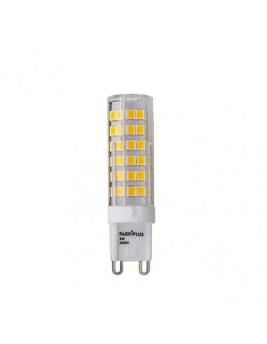 Bombilla G9 6w 3000k Fabriplus 600lm  6x1,5x1,5 Cm