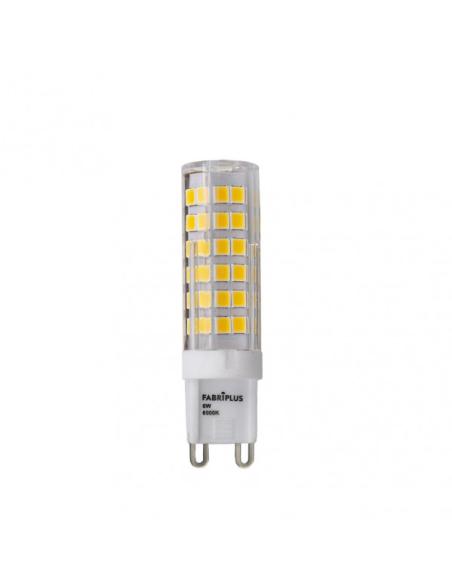 Bombilla G9 6w 6000k Fabriplus 600lm  6x1,5x1,5 Cm