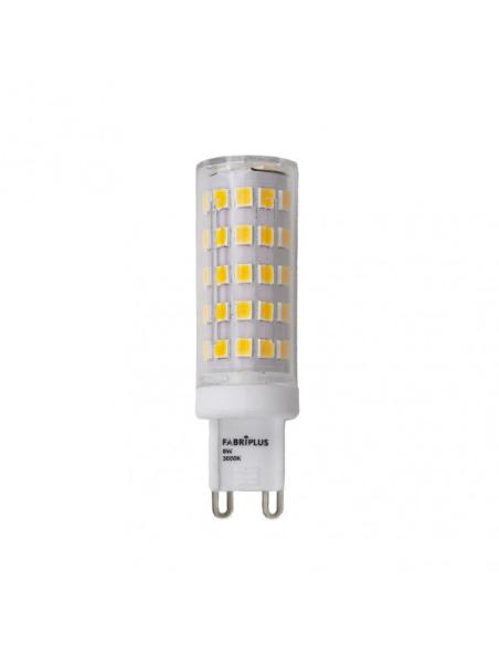 Bombilla G9 8w 3000k Fabriplus 800lm 6,3x1,8x1,8 Cm