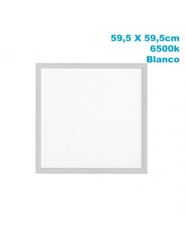 Panel Led 48w 6500k Lino Blanco 4800lm  1x59,5x59,5 Cm Corte 59x59 Cm