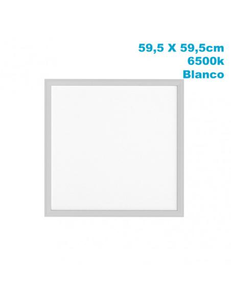 Panel Led 48w 6500k Lino Blanco 4800lm  1x59,5x59,5 Cm Corte 59x59 Cm