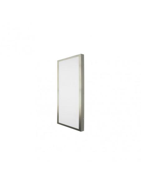 Plafon 36w 6500k 3,5x30x60 Cm Plano Niquel 3060lm