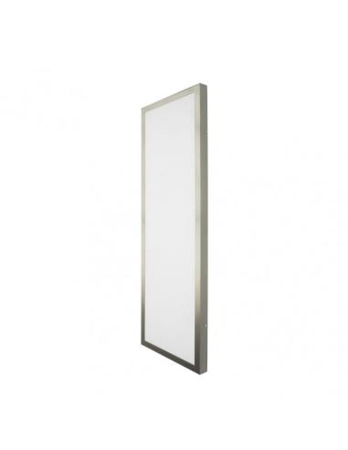 Plafon 72w 6500k 3,5x30x90 Cm Plano Niquel 6120lm