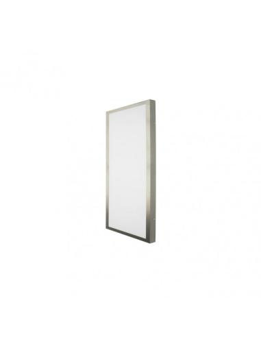 Plafon 36w 4000k 3,5x30x60 Cm Plano Niquel 3060lm