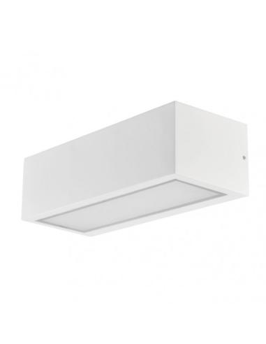 Aplique Exterior Conga Blanco 1xe27 Ip54 10,5x26x6,5 Cm