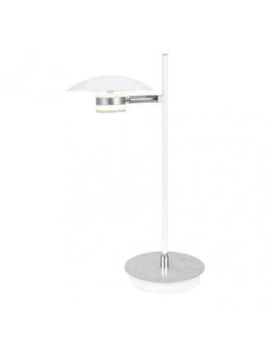 Sobremesa Ciudad Del Cabo 1l 6w 4000k Blanco/plata  42x23x15 Cm 540 Lm Dirigible y Orientable
