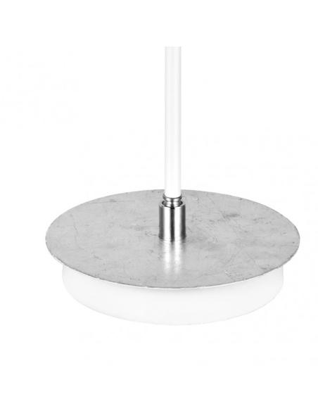 Sobremesa Ciudad Del Cabo 1l 6w 4000k Blanco/plata  42x23x15 Cm 540 Lm Dirigible y Orientable