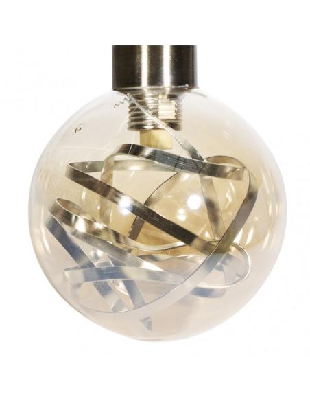 Plafon Varanasi 6xg9 Cuero 21x65x30 Cm