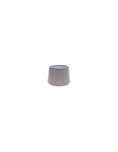 Pantalla Agueda Pinza Gris 10dx8dx8h Conica Abierta
