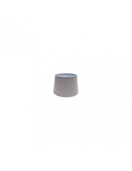 Pantalla Agueda Pinza Gris 10dx8dx8h Conica Abierta