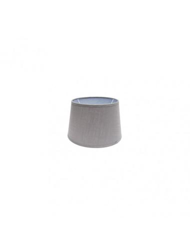 Pantalla Agueda E27 Gris 15dx12dx13h Conica Abierta