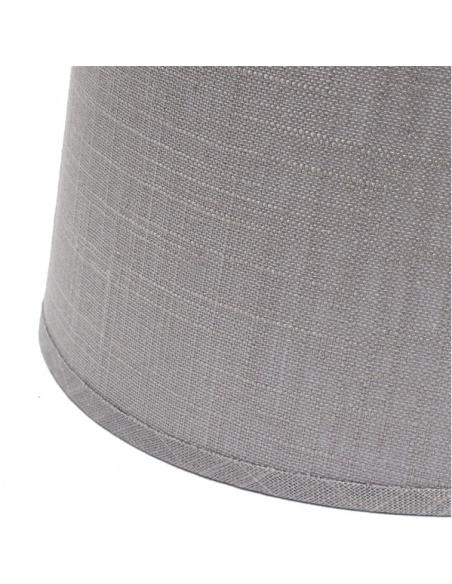 Pantalla Agueda E27 Gris 20dx15dx12h Conica Abierta