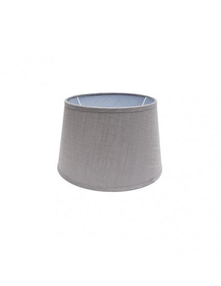 Pantalla Agueda E27 Gris 25dx20dx15h Conica Abierta