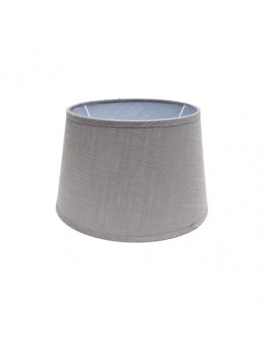Pantalla Agueda E27 Gris 30dx22dx17h Conica Abierta