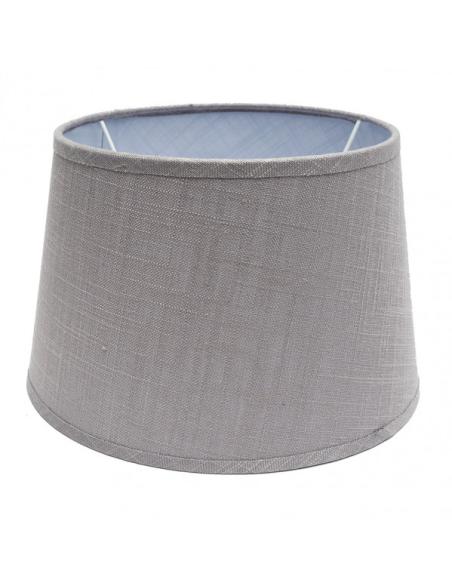 Pantalla Agueda E27 Gris 45dx35dx30h Conica Abierta