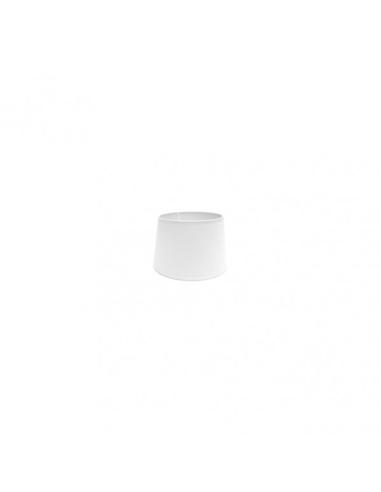 Pantalla Clara Pinza Blanca 10dx8dx8h Conica Abierta