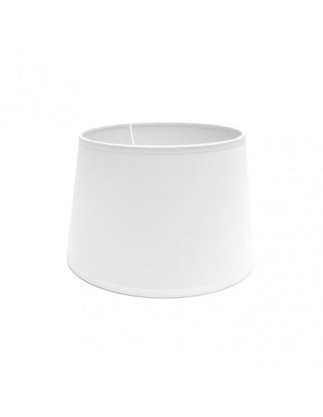 Pantalla Clara E27 Blanca 30dx22dx18h Conica Abierta