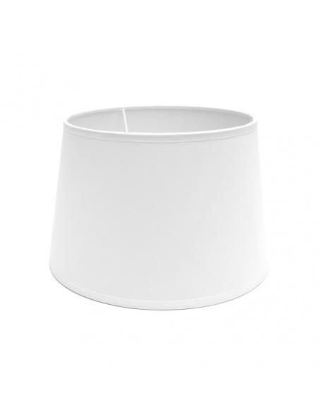 Pantalla Clara E27 Blanca 35dx25dx21h Conica Abierta