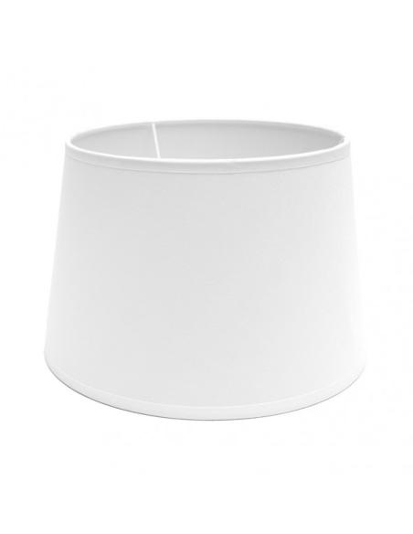 Pantalla Clara E27 Blanca 40dx30dx26h Conica Abierta