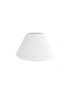 Pantalla Clara E27 Blanca 30dx15dx20h Conica Cerrada