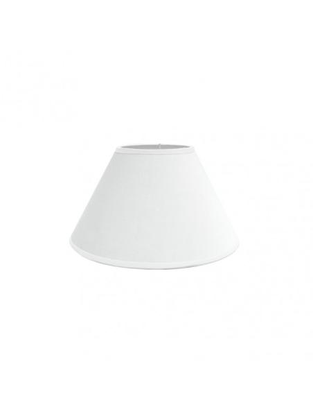 Pantalla Clara E27 Blanca 30dx15dx20h Conica Cerrada