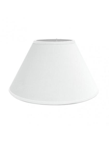 Pantalla Clara E27 Blanca 40dx20dx26h Conica Cerrada