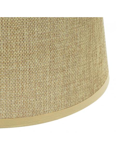Pantalla Irene E27 Beis 25dx20dx15h Conica Abierta