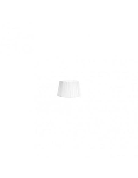 Pantalla Laura Pinza Blanca 10dx8dx8h Conica Abierta