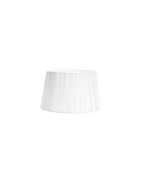 Pantalla Laura E27 Blanca 25dx20dx15h Conica Abierta