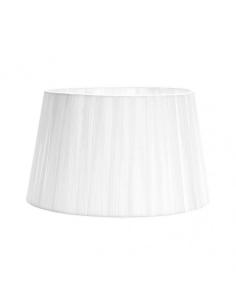 Pantalla Laura E27 Blanca 45dx35dx30h Conica Abierta