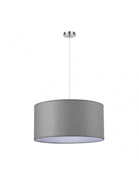 Colgante Chanza 3xe27 Cromo/gris Regx50x50 Cm