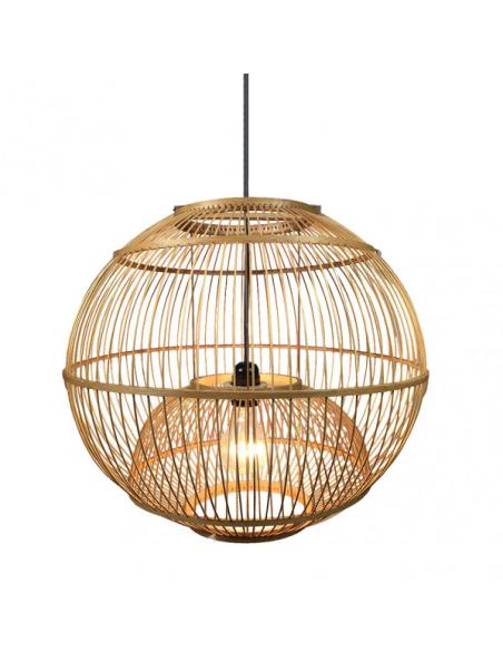 Colgante Bambu 1xe27 Croton Regx40d