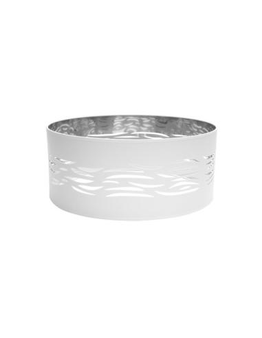 Pantalla Colgante Niebla 1xe27 Blanco-plata 50Dx50dx20h