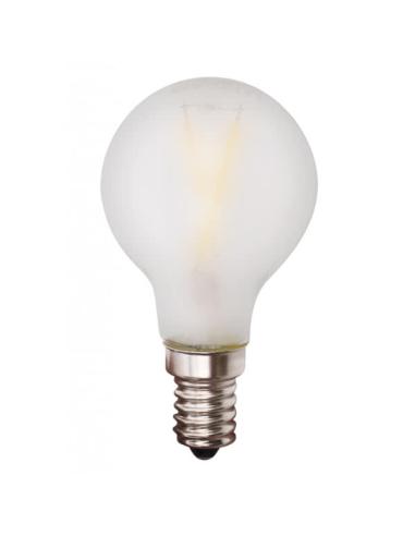 Bomb. 4w 3000k Led Filamento Esferica Mate E14 400lm 6,5x4,5x4,5 cm