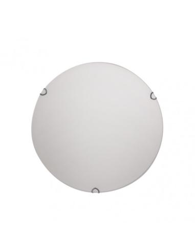 Plafon Redondo Avis 2xe27 Blanco 30x30x7 Cm